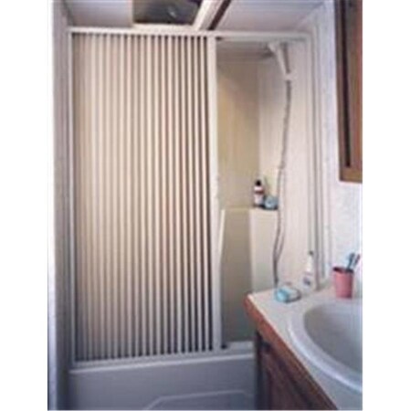 Irvine IRVINE 3667SW 36 x 67 In. - Pleated Shower Door; White I6L-3667SW